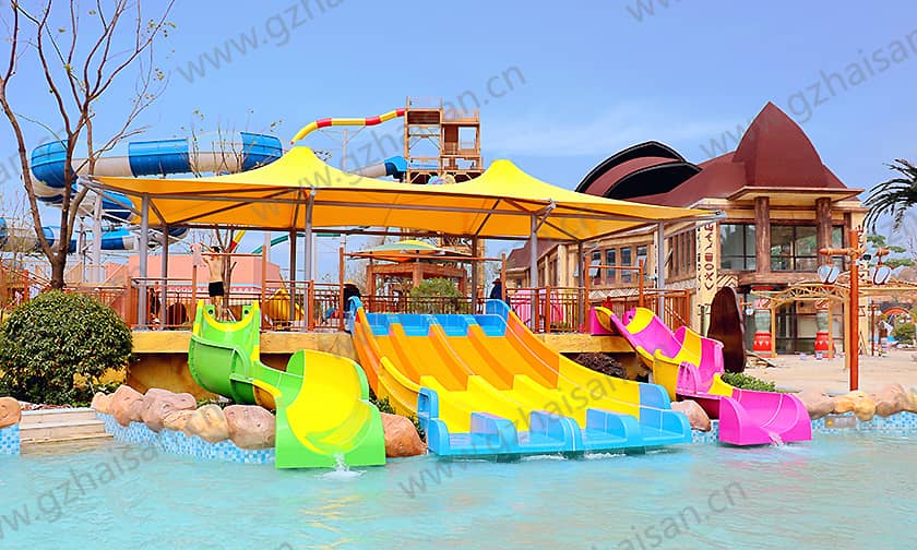 苏州湾梦幻水世界儿童小滑道 苏州湾梦幻水世界儿童小滑道