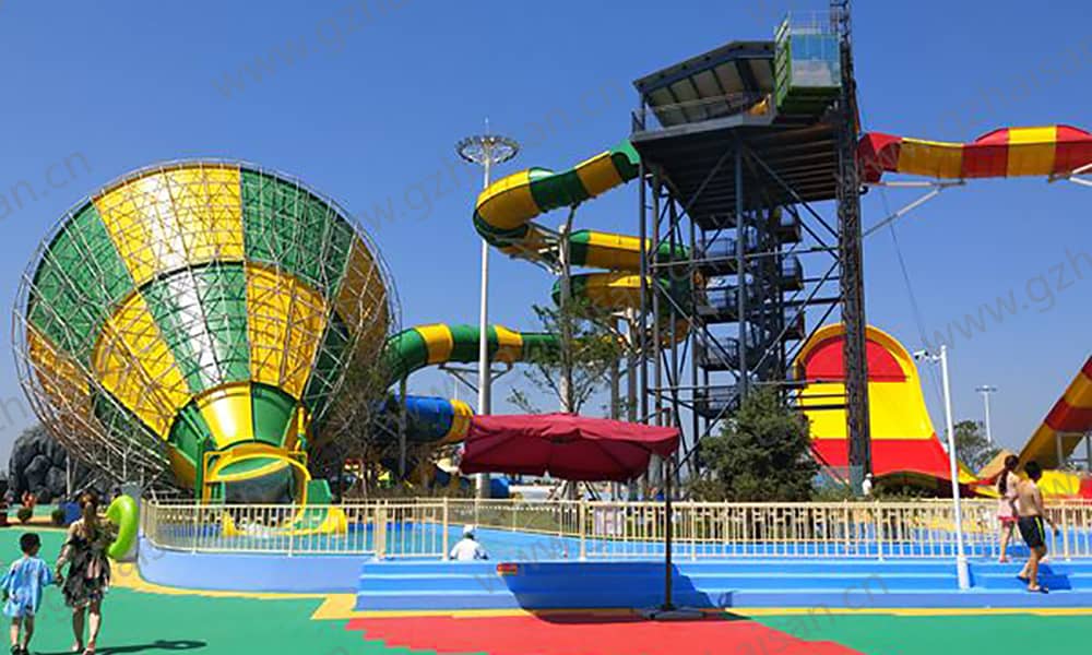 黑龙江哈尔滨美丽岛大喇叭、冲天回旋