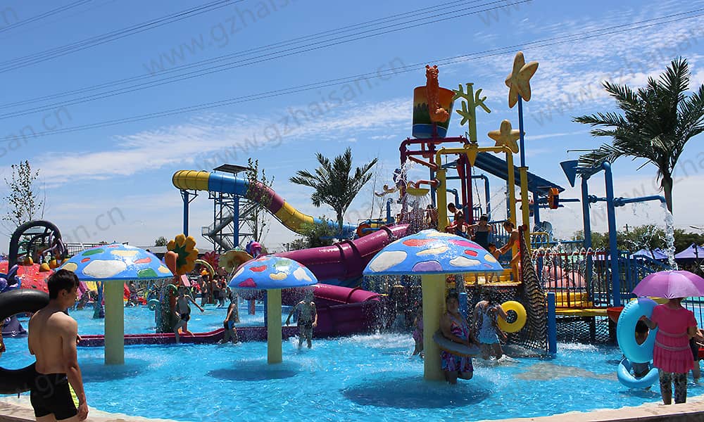 河北保定海森水上大世界小树屋、戏水小品
