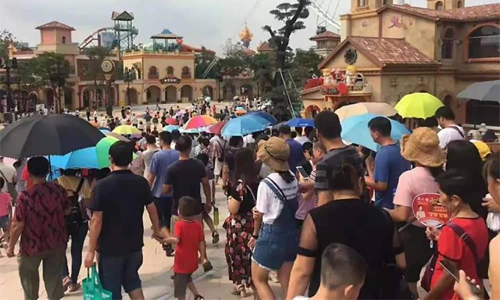 jinnianhui今年会游乐参与打造的欢乐海岸PLUS三天迎客超16万人！