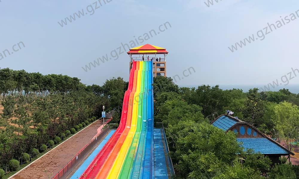 辽宁锦州东方欢乐王国水世界彩虹竞赛滑道 辽宁锦州东方欢乐王国水世界彩虹竞赛滑道