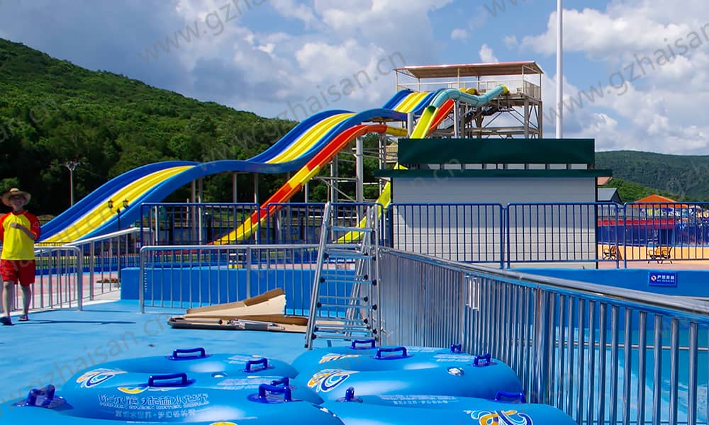 黑龙江哈尔滨格林水世界竞赛滑道、高速