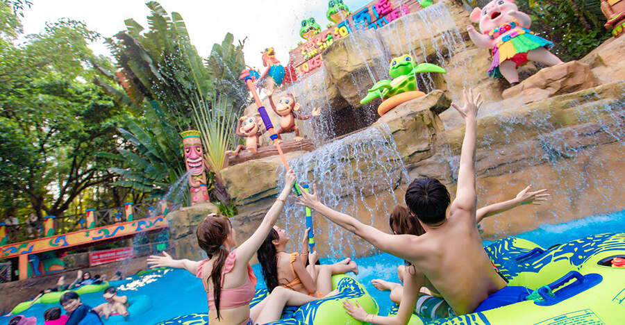 长隆水上乐园：百变乐园 一站体验全部